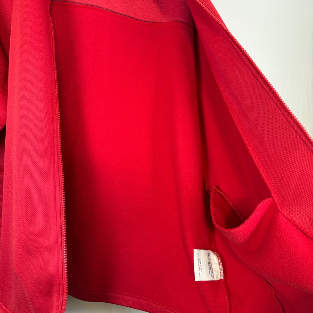 VTG Majestic St Louis‎ Cardinals MLB Authentic Collection Track Jacket Red L - Picture 9 of 16